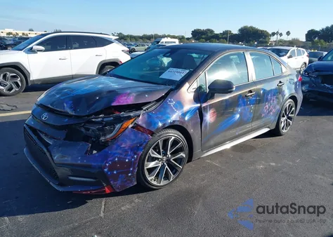 2021 Toyota Corolla Se from USA, damaged, VIN 5YFS4MCE0MP068418